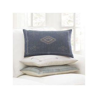 Handmade Dark Gray Moroccan Cactus Silk Sabra Pillow