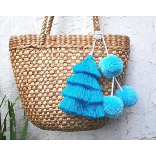 Moroccan Pom Pom Baskets | Eco-Friendly Handcrafted Design