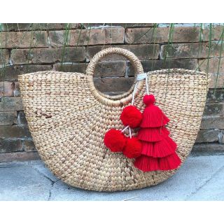 Moroccan Handcrafted Pom Pom Baskets - Eco-Friendly & Stylish