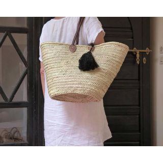 Handmade Moroccan Berber Pom Pom Baskets | Eco-Friendly & Chic
