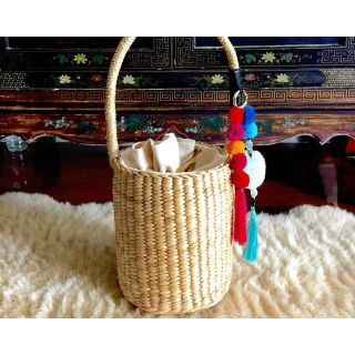 Moroccan Pom Pom Eco-Friendly Handmade Baskets