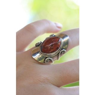 Moroccan Tuareg Berber Handcrafted Rings - Artisanal Elegance & Vibrant Hues