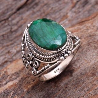 Moroccan Tuareg Berber Handcrafted Rings with Vibrant Colors