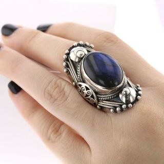 Moroccan Tuareg Berber Handcrafted Rings - Artistic Ethnic Elegance