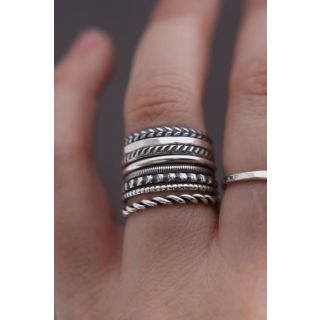 Handcrafted Moroccan Tuareg Berber Rings with Customizable Dimensions
