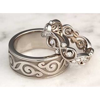 Moroccan Tuareg Berber Rings with Customizable Dimensions