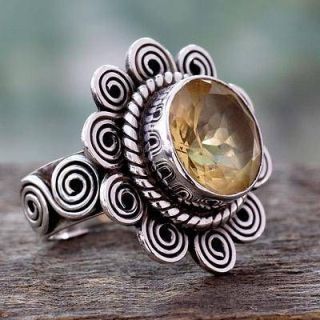 Moroccan Tuareg Berber Handcrafted Rings with Vibrant Colors