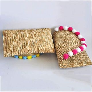 Straw Clutch 060 - Stylish and Versatile Accessory