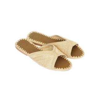 Straw Sandals 028 - Trendy Lightweight Eco-Friendly Sandals