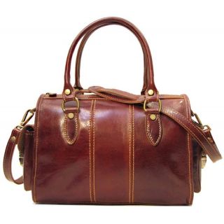 Burgundy Moroccan Leather Travel Bag | Business & Outdoor Ready