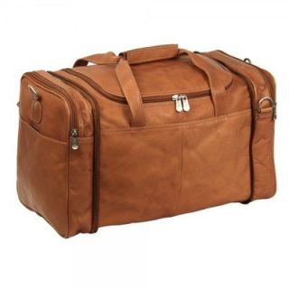 Dark Tan Leather Travel Bag | Handmade Moroccan Leather Bag