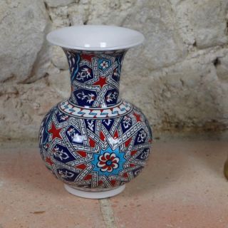 Handcrafted Moroccan Vase | Moorish Patterns & Arabesque Designs