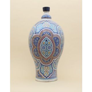 Moroccan Ceramic Vase - Handmade Moorish Design