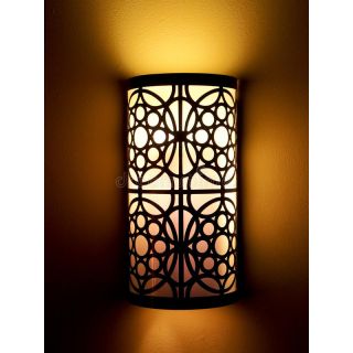 Moroccan Silver Metal Wall Lamps - Handcrafted Pendant Light