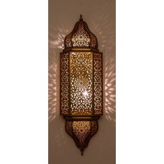 Moroccan Silver Metal Pendant Wall Lamps | Handmade Elegance