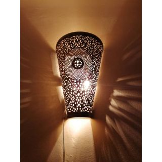 Enchanting Moroccan Silver Pendant Wall Lamps for Vintage Charm