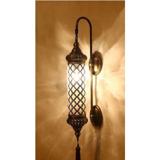 Handcrafted Moroccan Wall Lamps - Vintage Beauty for Indoor & Outdoor Spaces