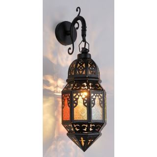 Moroccan Silver Metal Wall Lamps - Handcrafted Vintage Lighting