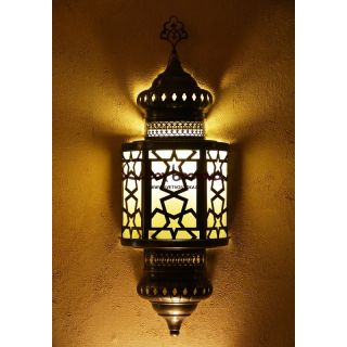 Moroccan Silver Wall Lamps - Premium Metal Craft, Indoor & Outdoor Lighting