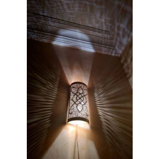 Moroccan Silver Metal Pendant Wall Lamps - Vintage Style & Quality Craftsmanship