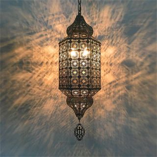 Moroccan Silver Metal Wall Lamps for Stylish Indoor & Outdoor Lighting