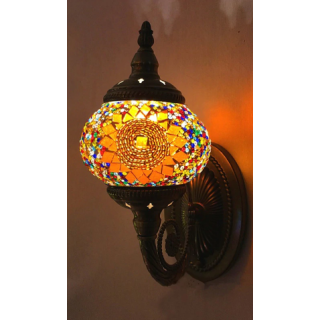 Moroccan Silver Metal Pendant Wall Lamps - Vintage Charm & Durability