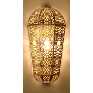 Moroccan Silver Pendant Wall Lamp - Vintage Charm, Wide Design Options