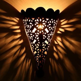 Moroccan Silver Pendant Lamps - Handcrafted Vintage Lighting