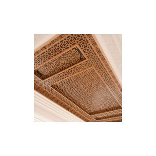 Moroccan Hand-Crafted Wood Ceiling | Geometric & Biomorphic Motifs