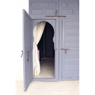 Lilac Traditional Moroccan Wood Door for Interior & Exterior