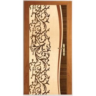 Luxury Hand-Carved Solid Wood Front Door - Moroccan Artistry