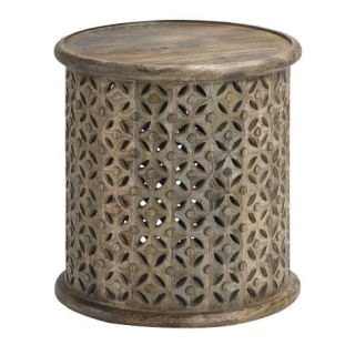 Moroccan Handcrafted Wood Table with Custom Engravings