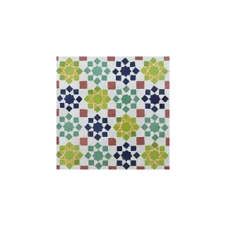Moroccan Mosaic Tiles - Vibrant Multi-color Star Design