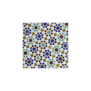 Captivating Moroccan Mosaic Tile | Multi-Color Stars