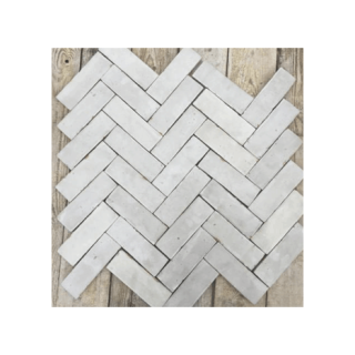 "Moroccan Bejmat Tiles - Parchment White | Handmade Glazed Finish"