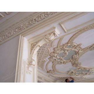 Luxury Moroccan Plaster Ceiling 108 - Handmade Gypsum Arch