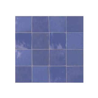 Handmade Moroccan Mosaic Tiles in Indigo - Vibrant 6x6 Mosaics