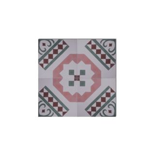 Moroccan Cement Patterns in Ivory White & Light Colors - Exquisite Glazed Tiles