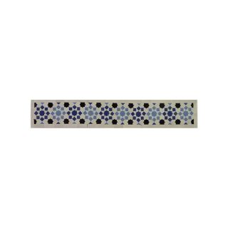 Moroccan Mosaic Border Tiles - Elegant Multicolor Design