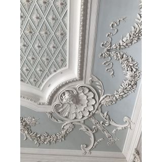 Exquisite Moroccan Handcrafted Gypsum Plaster Ceiling