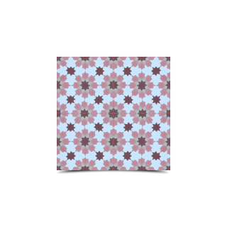 Vibrant Moroccan Cement Purple Geometric Tiles - High Quality
