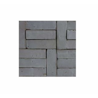 Dove Gray Bejmat Tiles - Handcrafted Moroccan Heritage Tiles