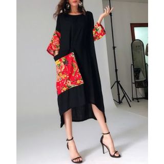 Moroccan Kaftan Dress 117 with Intricate Embroidery