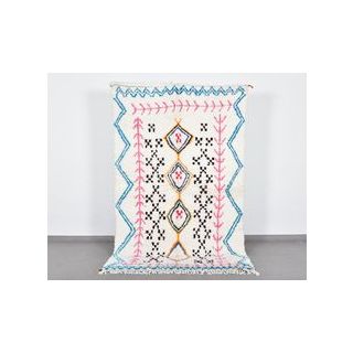 Luxury Moroccan Azilal Berber Wool Rug