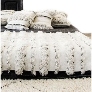 Luxurious Moroccan Woolen Blanket | Handcrafted Design