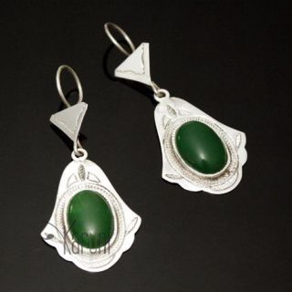 Unique Handcrafted Tuareg Berber Moroccan Earrings - Ethnic & Modern Design