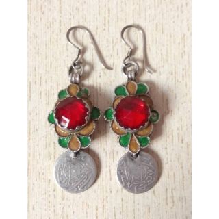 Handmade Moroccan Tuareg Berber Geometric Earrings