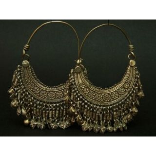 Moroccan Tuareg Berber Geometric Earrings | Handmade Ethnic Jewelry