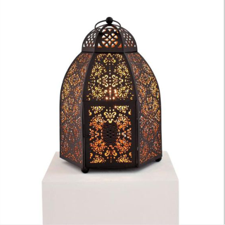 Enchanting Moroccan Silver Floor Lamps - Vintage Design