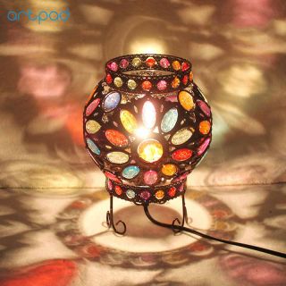 Elegant Handcrafted Silver Moroccan Floor Lamp - Vintage Charm & Durability